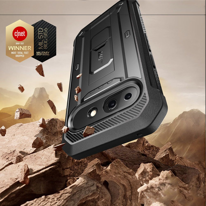 SUPCASE UNICORN BEETLE PRO GOOGLE PIXEL 9A BLACK