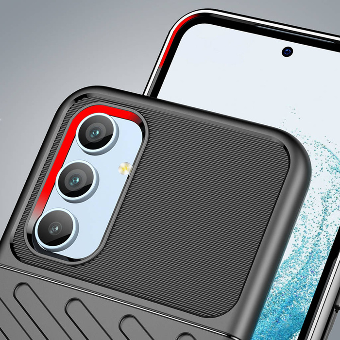 Etui Thunder Case etui do Samsung Galaxy A54 5G silikonowy pancerny pokrowiec niebieskie Case