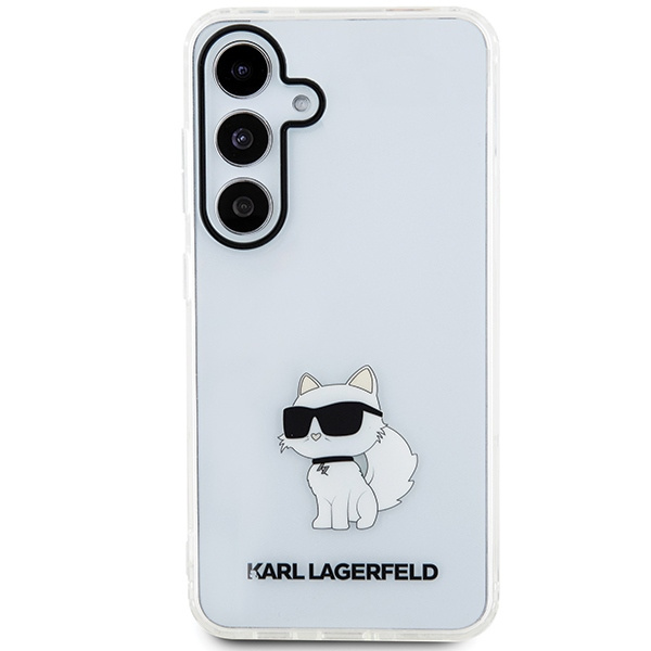 Etui Karl Lagerfeld KLHCS24SHNCHTCT Samsung Galaxy S24 S921 transparent hardcase IML Choupette Case