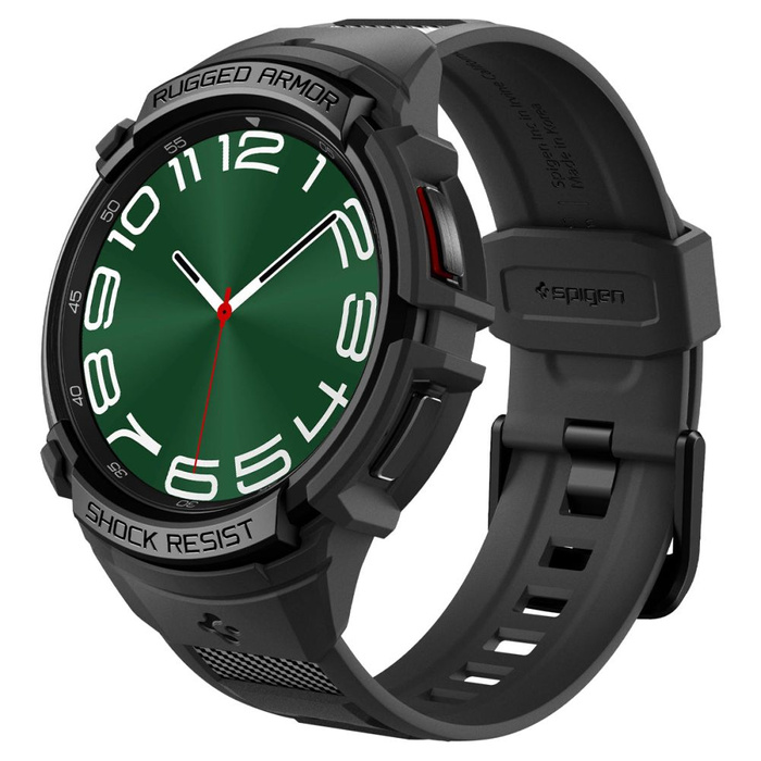 Pasek Spigen Rugged Armor ”pro” Galaxy Watch 6 Classic (47 MM) Matte Black Case