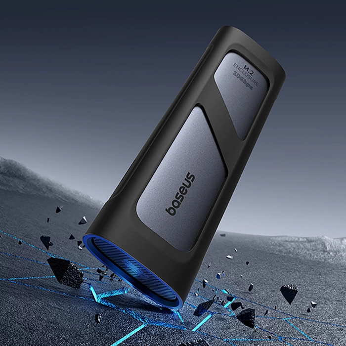 Baseus obudowa dysku FlyJoy Series SSD Enclosure (M.2 NVMe) Space Grey