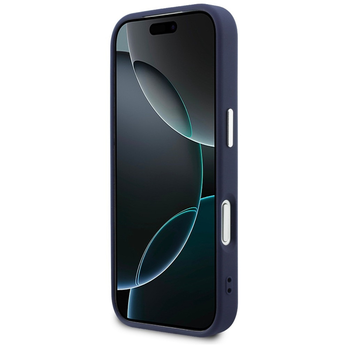 Etui Karl Lagerfeld Karl RSG Logo        MagSafe do iPhone 17 Pro niebieski