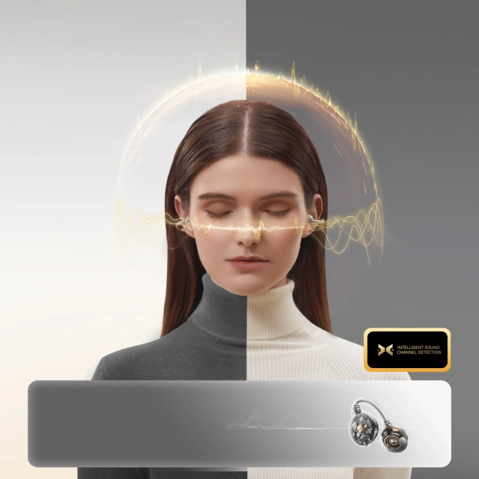 Słuchawki bezprzewodowe Joyroom Openfree JR-OE3 TWS douszne - czarne