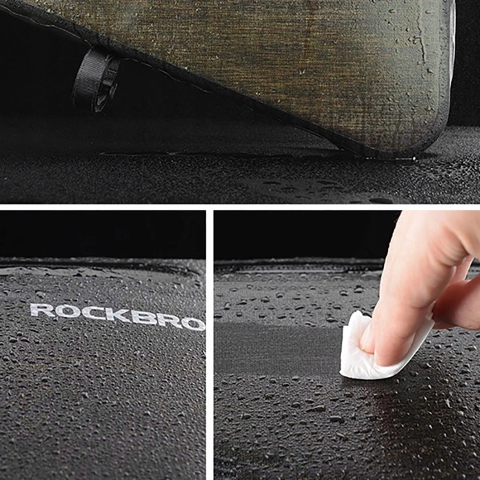 Torba Rockbros AS-017 rowerowa na ramę 5 l - ciemnozielona