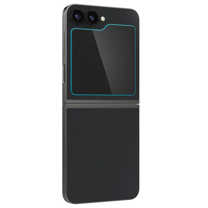 SZKŁO HARTOWANE SPIGEN GLAS.TR ”EZ FIT” 2-PACK GALAXY Z FLIP 6 / 7 FE CLEAR