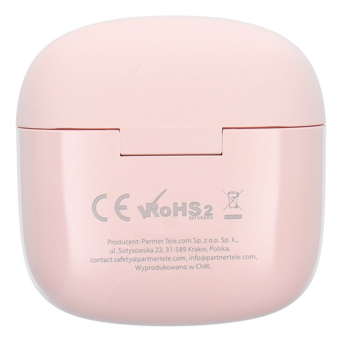 Słuchawki bezprzewodowe douszne Blue Star FI7 TWS pudrowy róż