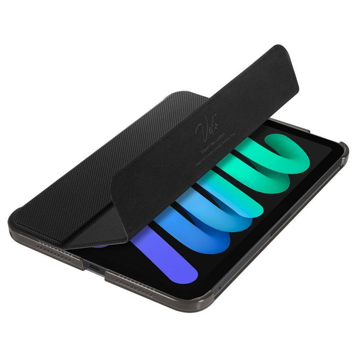 Spigen iPad Mini 6 2021 Liquid Air Etui Folio Black Case