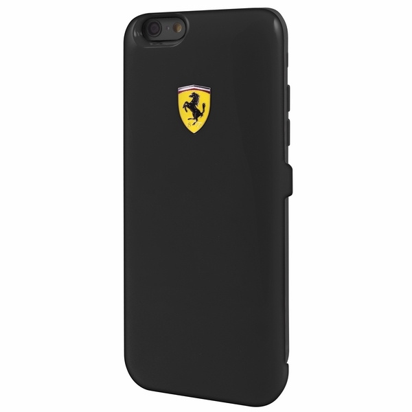 Etui FERRARI Apple iPhone 6 PowerCase Czarny Case