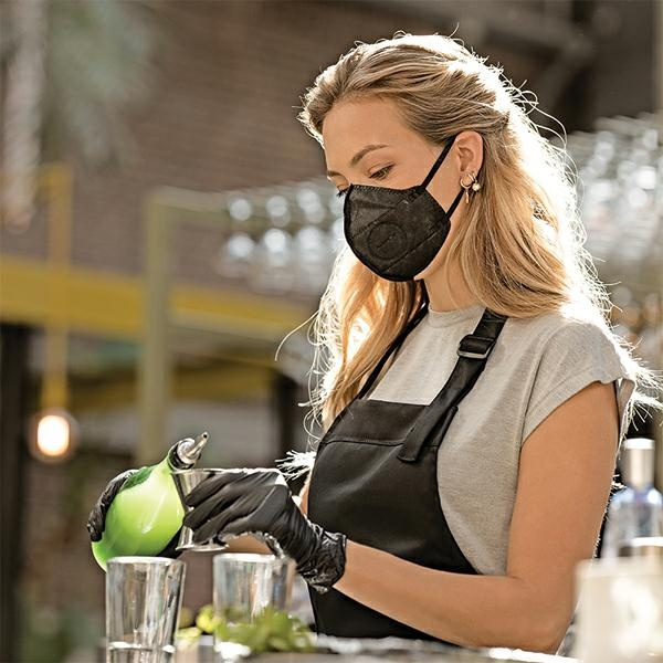 Maseczka ochronna AirPOP Pocket Mask NV 2szt czarny/black