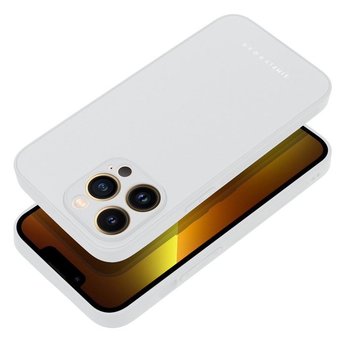 ROAR futerał MATTE GLASS do IPHONE XS Max stalowy