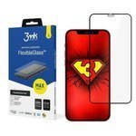 Szkło Hybrydowe 3MK Apple iPhone 12 Mini 5,4 FlexibleGlass Max Czarny