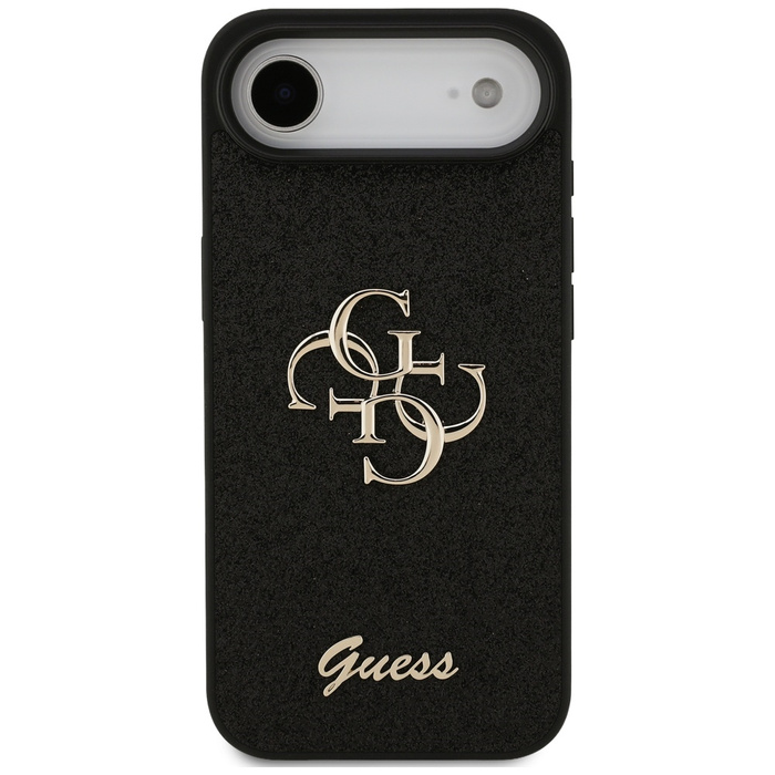 Etui Guess Fixed Glitter Big 4G do       iPhone Air czarny