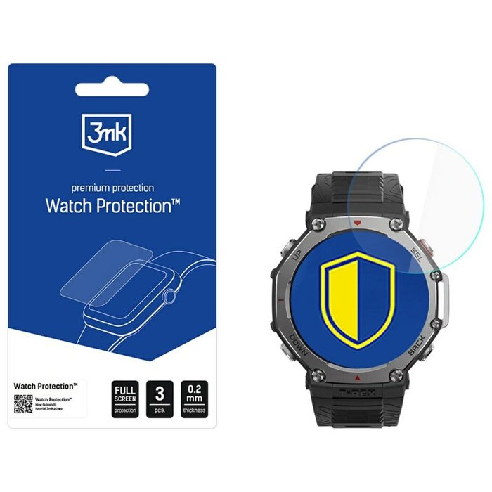 Folia 3MK ARC Watch Fullscreen do        Amazfit T-Rex 3