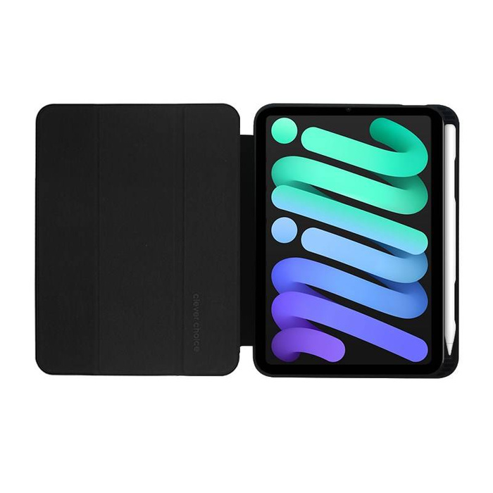 Etui CRONG Apple iPad Mini 6 2021 FlexFolio Z Funkcją Apple Pencil Czarny Case