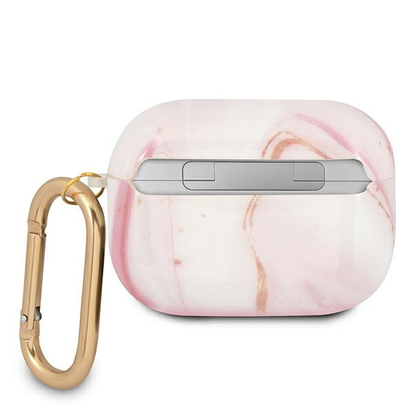 Etui GUESS Apple AirPods Pro Marble Collection Różowy Case