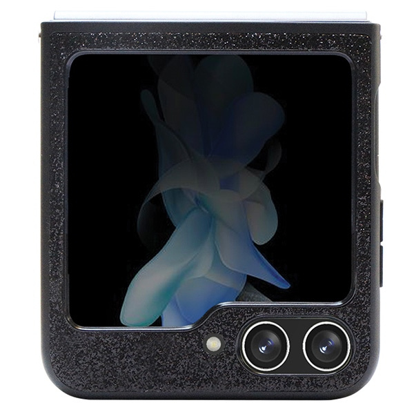 Etui Guess GUHCZF5HGGSHK F731 Galaxy Z Flip5 czarny/black hardcase Glitter Script Case