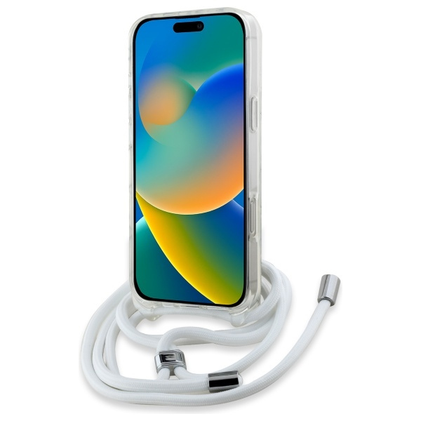 Etui Karl Lagerfeld iPhone 16 Pro Max 6.9" hardcase transparent IML Choupette Head & Cord Magsafe