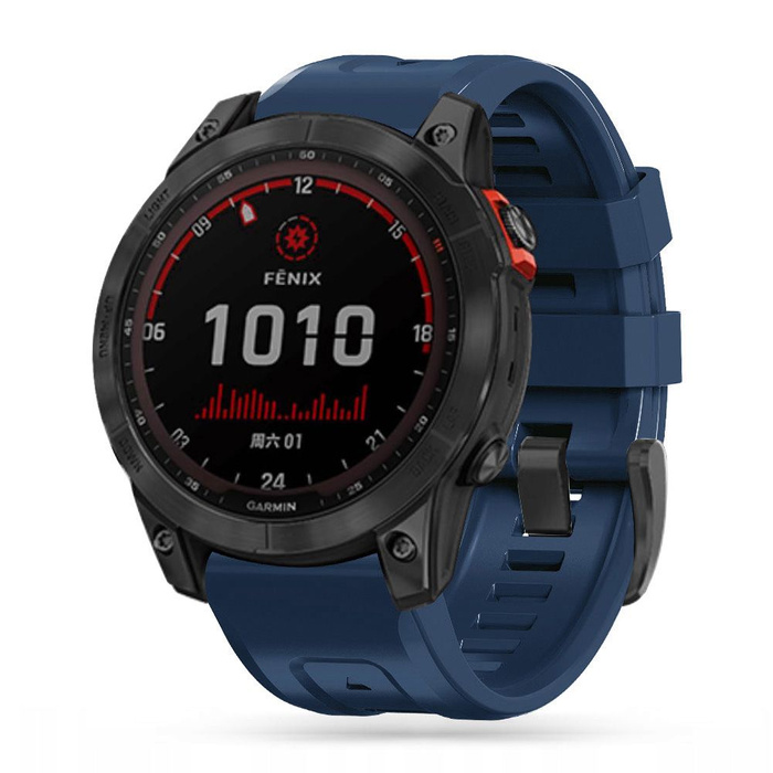 PASEK TECH-PROTECT ICONBAND GARMIN FENIX 5 / 6 / 6 PRO / 7 NAVY BLUE