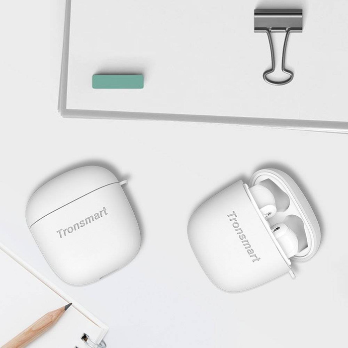 Tronsmart Earphone Case silikonowe etui na słuchawki Tronsmart Onyx Ace pomarańczowy