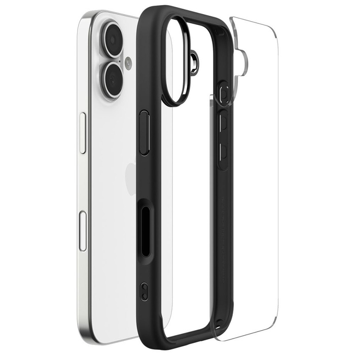 ETUI SPIGEN IPHONE 17 ULTRA HYBRID MATTE BLACK
