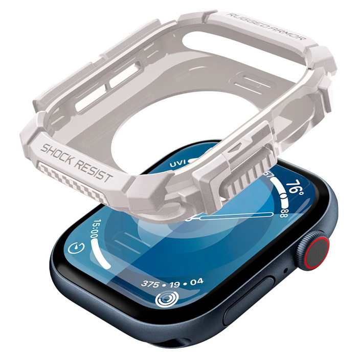 ETUI SPIGEN RUGGED ARMOR APPLE WATCH 10 (46 MM) DUNE BEIGE