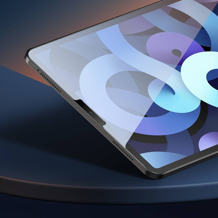 Baseus 2x Full-glass film 0,3mm folia do iPad Pro 12.9'' 2021 (5 gen.) / 2020 (4 gen.) / 2018 (3 gen.) z zestawem montażowym