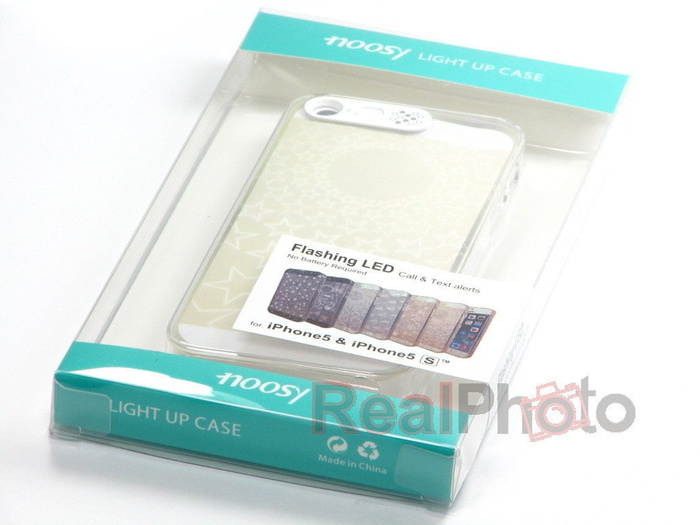 Etui Noosy iPhone 5 5S Bezbarwny Clear