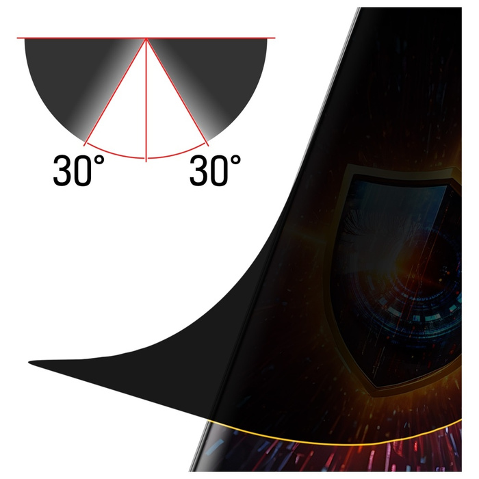 Folia prywatyzująca 3MK Silky Matt       Privacy do Honor Magic6 Pro