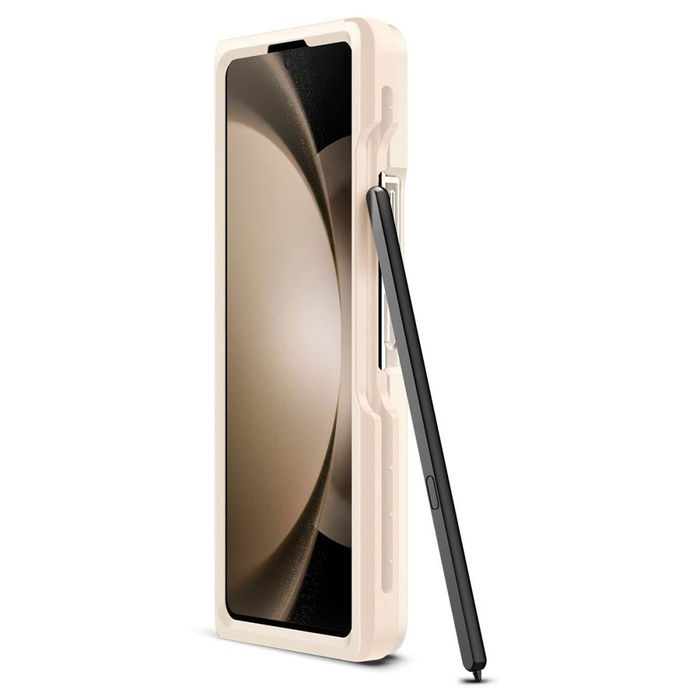 Etui Spigen Thin Fit Pen Galaxy Z Fold 5 Pearled Ivory Case