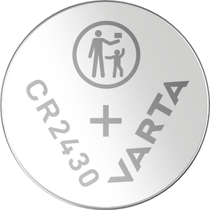 Lithium Button Cell Varta, CR2430, 290mAh, 3V