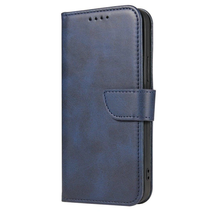 Magnet Case elegancki futerał etui pokrowiec z klapką i funkcją podstawki Samsung Galaxy A53 5G niebieski