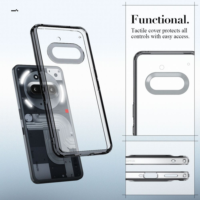 ETUI SPIGEN NOTHING PHONE 3A ULTRA HYBRID SPACE CRYSTAL