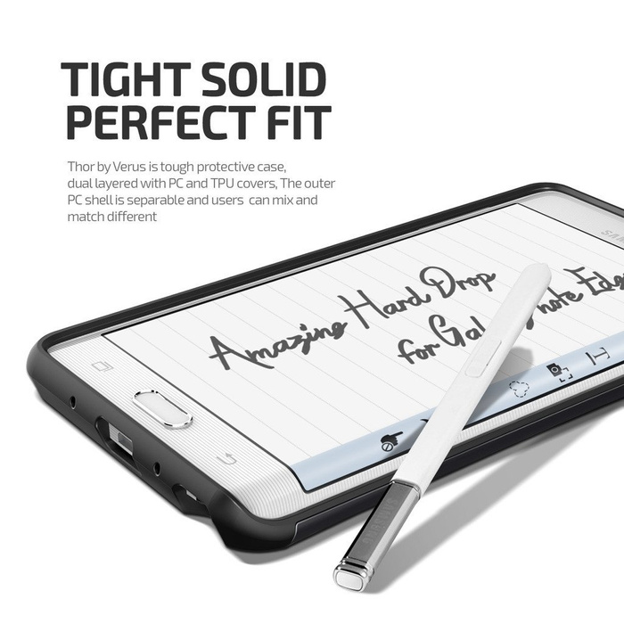 Etui Samsung Galaxy Note Edge VERUS Hard Drop Black Jak Spigen SGP Pokrowiec