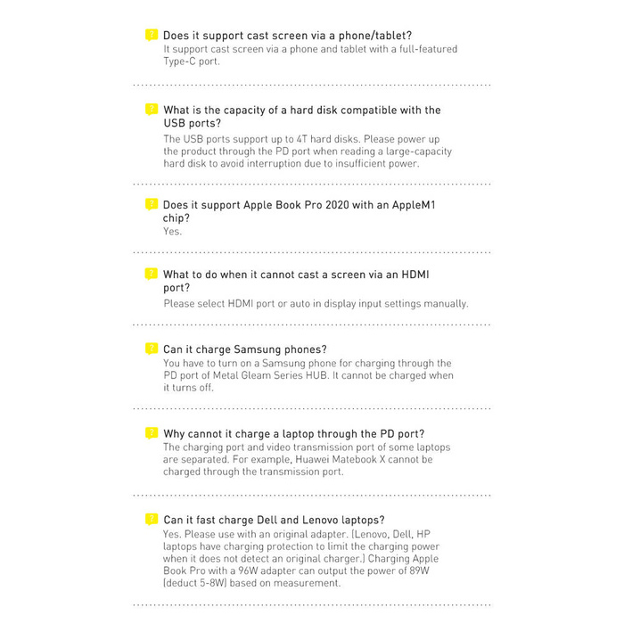 Baseus Metal Gleam Series multifunkcjonalny HUB USB 5w1 USB Typ C PD 100W HDMI szary (WKWG020013) 