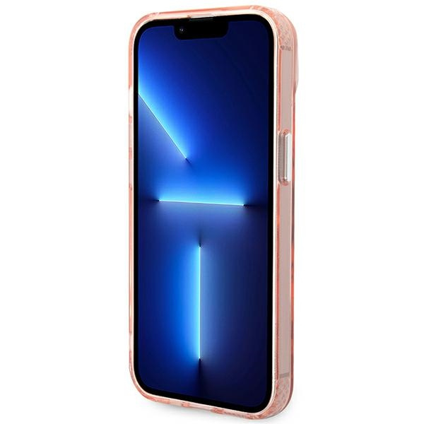 Etui KARL LAGERFELD Apple iPhone 14 Karl & Choupette Aluminium Magsafe Różowy Hardcase