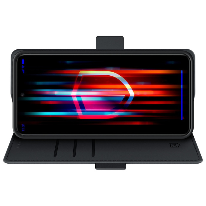 Etui 3MK Wallet Case do Samsung Galaxy    S22 5G czarny