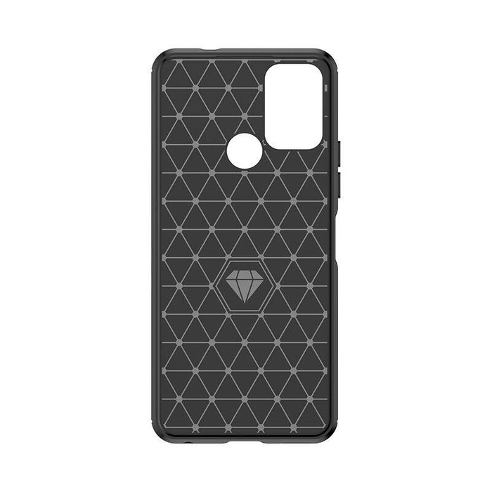 Etui silikonowe Carbon Case do Nokia C22 - czarne