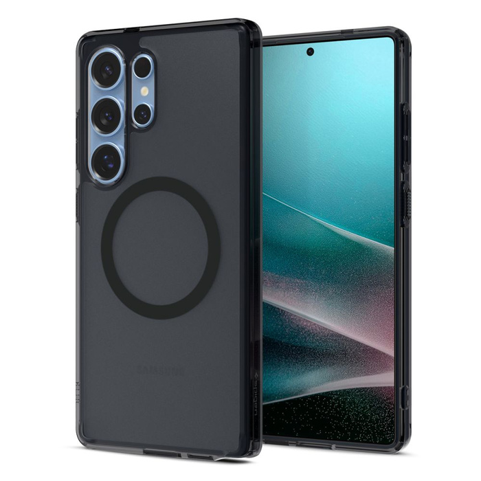 ETUI SPIGEN ULTRA HYBRID MAG MAGSAFE SAMSUNG GALAXY S25 ULTRA FROST BLACK