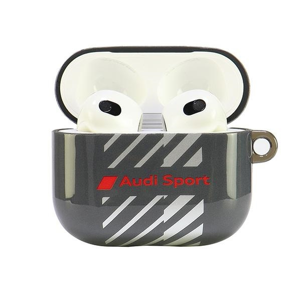 Audi IML Sport AirPods 3 cover czarny/black AUS-IMLAP3-RSQ/D1-BK