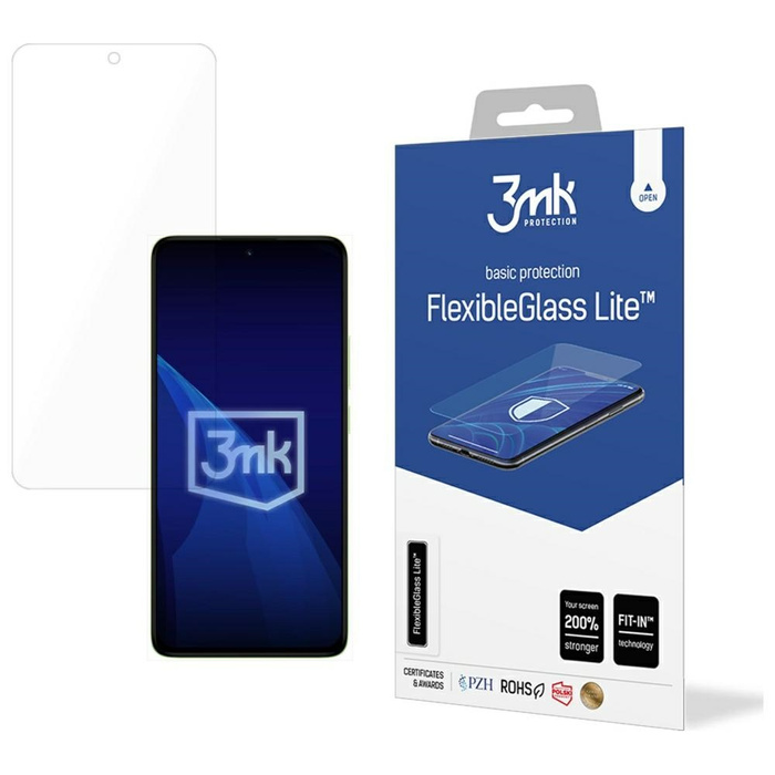 Szkło Hybrydowe 3MK FlexibleGlass Lite    do Redmi Note 14 4G