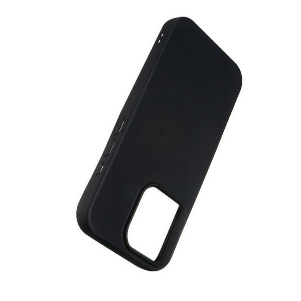 Beline Etui Silicone iPhone 16 Pro 6.3"  czarny/black