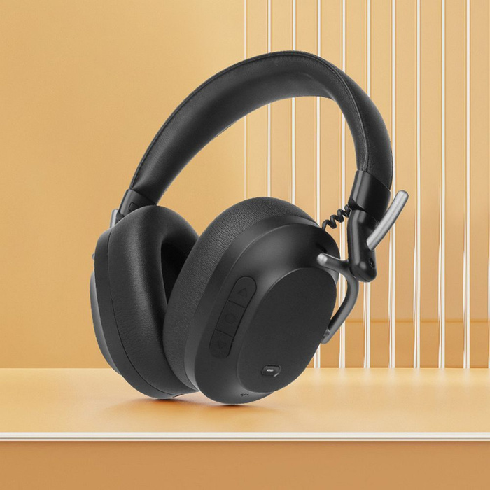 Słuchawki bezprzewodowe nauszne Forcell F-Audio Pro Sound Craft ANC czarne