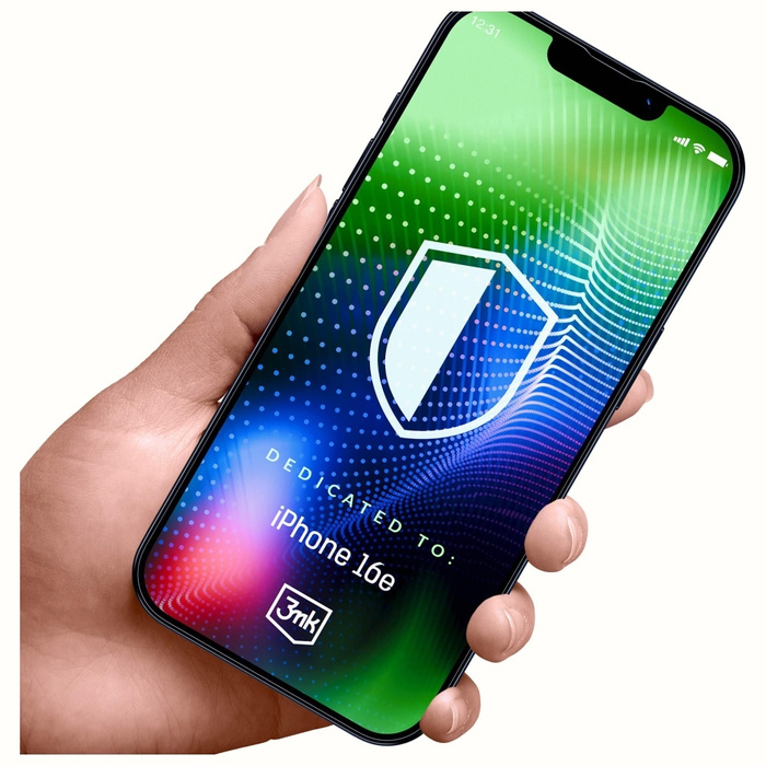 Szkło hartowane 3MK HARDY Ultra Glass do Apple iPhone 16e