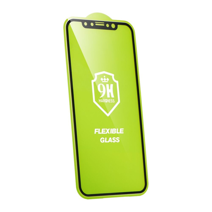 Szkło hybrydowe Bestsuit Flexible 5D Full Glue do iPhone 14 Pro czarny