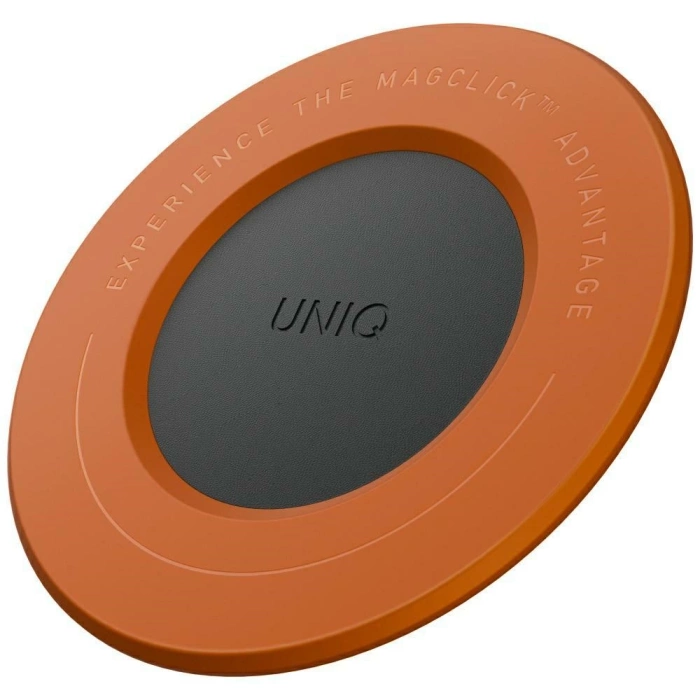 Uchwyt magnetyczny UNIQ SnapMount        samoprzylepny pomarańczowy/charcoal