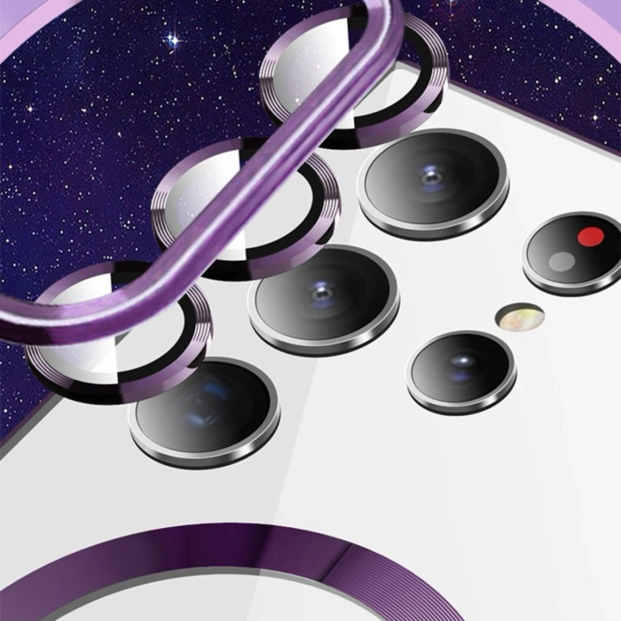 Etui Wozinsky Electroplated Magsafe na Samsung Galaxy S24 FE - srebrne