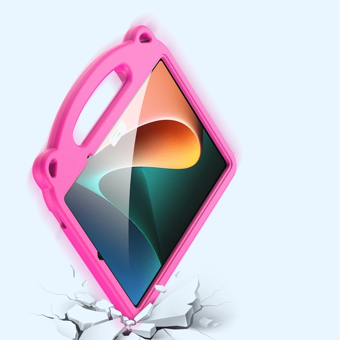 [PO ZWROCIE] Dux Ducis Panda bezpieczne dla dzieci dziecięce miękkie etui do Xiaomi Pad 5 Pro / Pad 5 różowy