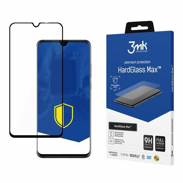 SZKŁO Hartowane 3MK Hardglass MAX 3D Huawei P30 PRO Black