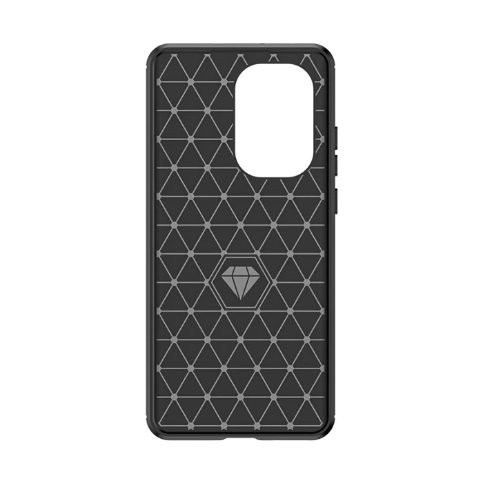 Etui silikonowe Carbon Case do OnePlus Nord CE3 5G/Oppo K11 5G - czarne