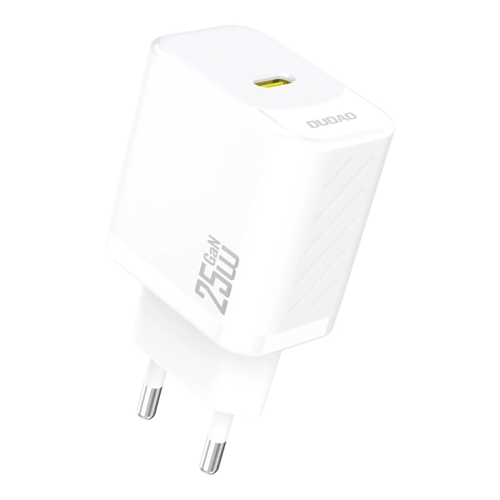 Ładowarka sieciowa Dudao A27 25W GaN USB-C - biała